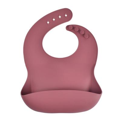 China BPA Free Top Selling Silicone Bib Teether Silicone Baby Teething Bib Feeding Silicona Waterproof Baby Bib for sale