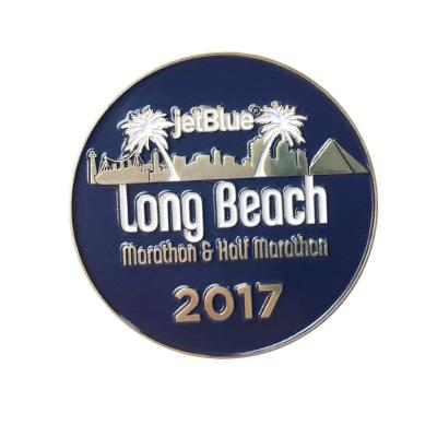 China America Long Beach Marathon Metal Challenage Coin Survenie Coin for sale