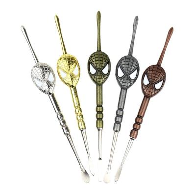 China Dabber Can Be Screwed Into The Handle Creative Spiderman Shape Wax Carving Tool Dab Tool for sale