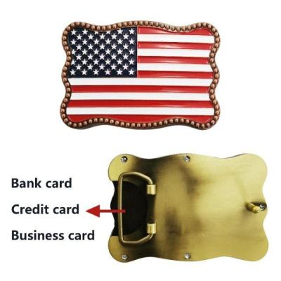 China Custom Viable Credit Card Holder Belt Buckle for sale