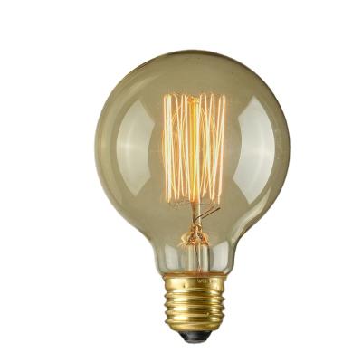 China Classic Vintage Edison Bulb G80 40w 19ak E26 E27 85-265V Incandescent Light Bulbs for sale