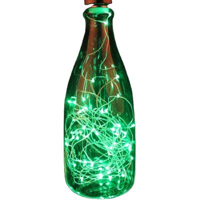 China New Vintage Design Copper Wire Filament Fairy Led Bulb 3W Wine Bottle Shape Flash Light Bulbs for sale