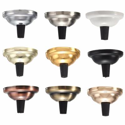 China Celling Mounted DIY Lighting Accessories Pendant Lamp Canopy Wire Ceiling Hanging Plate for sale