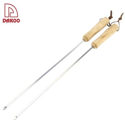 China Easily Cleaned BBQ Tools Weedtree Handle Skewer for sale