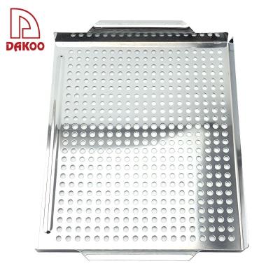 China Easily cleaned large size iron and material BBQ paint tray for sale