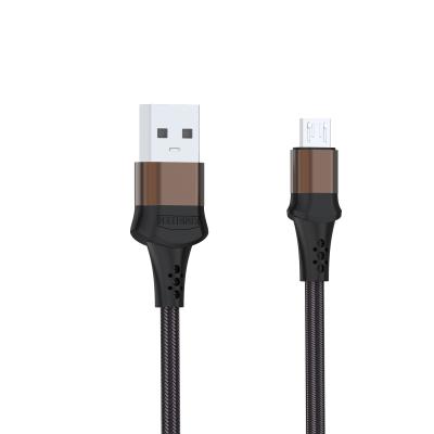 China Etc.electronic product KINGLEEN K57 factory price strong aluminum alloy nylon braided 2m micro usb durable data cable for Android/iphone/type-c for sale