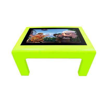 China 3D Advertising/Cloud Control/Splice 43 inch android kids water proof interactive touch screen lcd games advertising player coffee smart table for sale