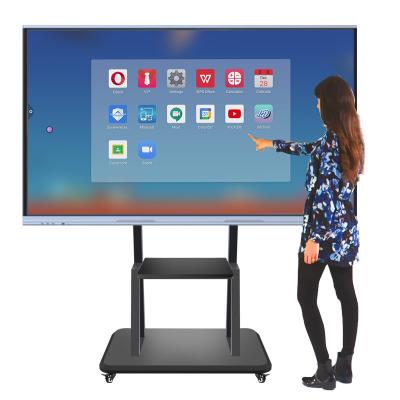 China School Teaching ODM Pizarra 4K OPS Fourniture De Bureau 65 Inch Smart Educational Interactive Whiteboard Escritorio Escolar  View More for sale