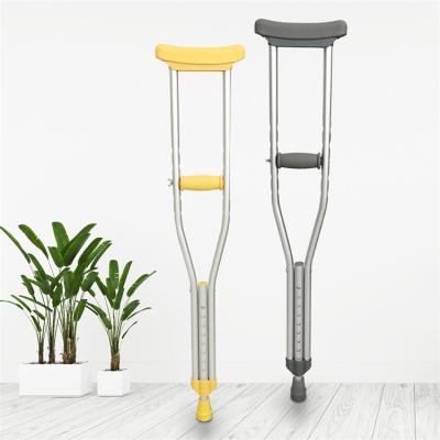 China Practical Hot Sale Aluminum Medical Adult Crutch Ergonomic Crutches Design HQ325L for sale