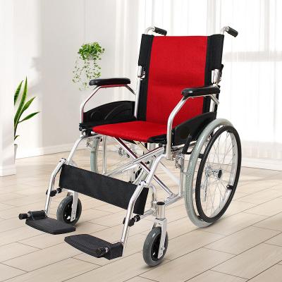 China Convenient manufacturers directly supply aluminum alloy foldable chair wheels for sports manual lightweight wheelchairs for sale for sale