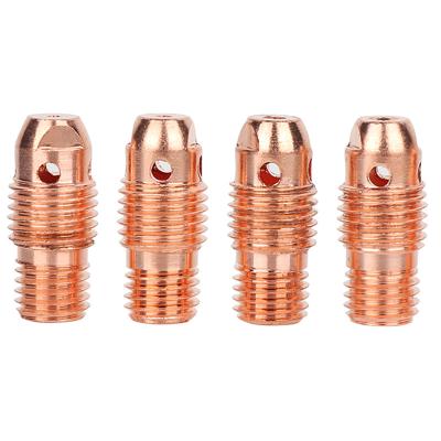 China Easy Operation Tig Welding Consumables Copper Contact Tip Torch WP9 WP12 WP17 WP18 WP20 WP26 TIG Welding Torch Parts Bushing for sale