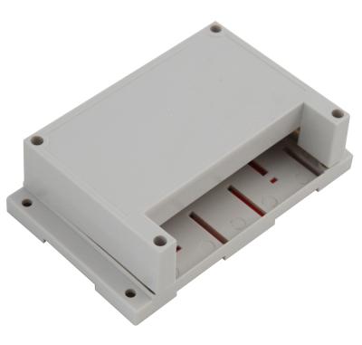 China DRX PLC011 145*90*41mm Universal Custom Plastic Din Box Enclosures Case Rail Plastic Din Enclosure For Electronic Appliance for sale