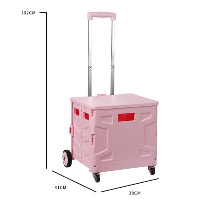 China Professional Shopping Trolley DRX SN4004 Premium Quality Shopping Trolley Shopping Trolley Folding Trolley Trolley for sale