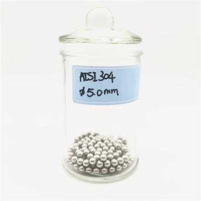 China Corrosion resistance sus304 ball diameter 2.5mm 3mm 4.2mm polished stainless steel for supporting preparing machine steel ball for sale