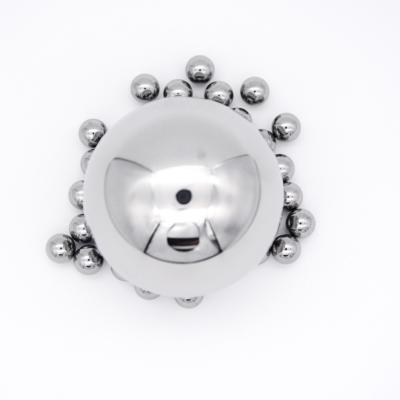 China Corrosion Resistance Stainless Steel Shaker Massage Trackball Hole Drilled Stainless Steel Ball for sale