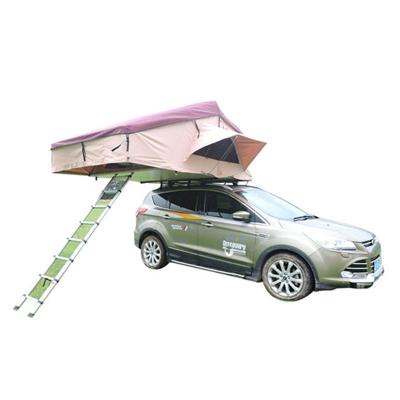 China Easy Install Centralized Top Folding Tent Trailer Shell Camping SUV Tent Supply Soft Waterproof Roof Top Box Available for sale