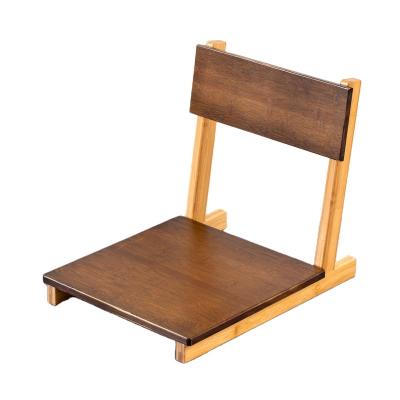 China Floor Chair No Leg Wood Legless Lazy Chair Japanese Tatami Floor Chair for sale