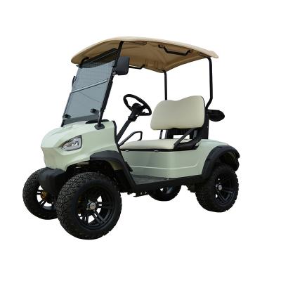 China Steel / electric golf cart best price electric / plastic 4 seats off road buggy 2 seater electric golf car for tourist for sale