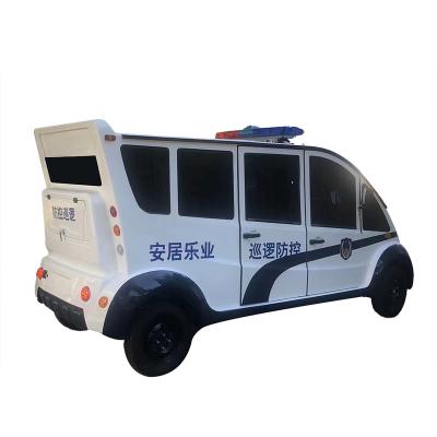 China Wholesale Electric/Plastic Electric Cars/Electric Vehicle Good Quality Street Patrol Car 4 Safety Steel/Patrol Car for sale