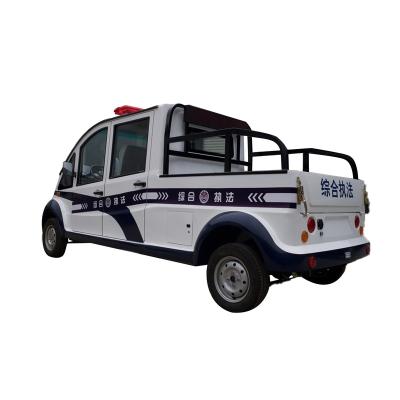 China Steel/Electric/Plastic Electric/Plastic Professional Police Patrol Cars Electric Patrol Car 4 Wheel Patrol Car for sale