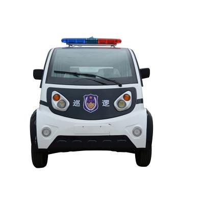 China Steel / Electric Drive Price Safety Patrol Car Cheap Electric / Plastic Battery Electric Vehicle 6 Seats for sale