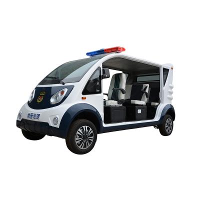 China Steel / 5 Seat Electric / Plastic Sightseeing Electric Vehicle Sightseeing Bus High Quality Electric Patrol Cars for sale