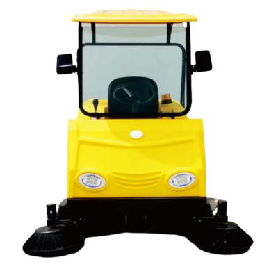 China Hotels China Municipal Road Sweeper Electric Steering Machine Street Road Sweeper Cleaning Car for sale