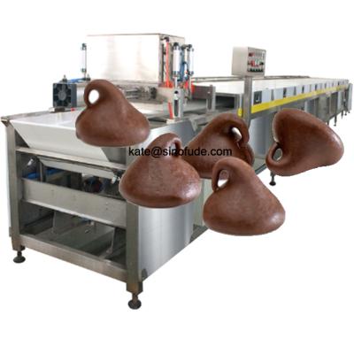 China Deli Chocolate Chip Drop Making Machines Chocolate Depositing Production Line for sale