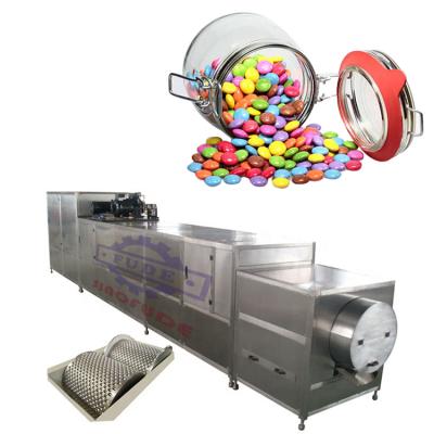 China Snack Factory Chocolate Bean Forming Machine Chocolate Candy Making Machinery Chocolate Bean Production Line for sale