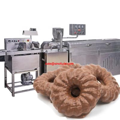 China Mini Small Deli Chocolate Coating Machine Enrober Chocolate Machine for sale