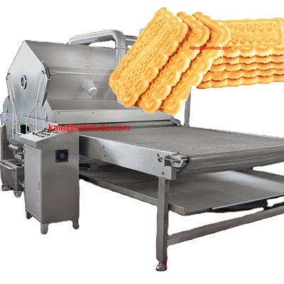 China Multifunctional Automatic Snack Grocery Finger Biscuit Production Line Hard Biscuit Line Making Machine for sale