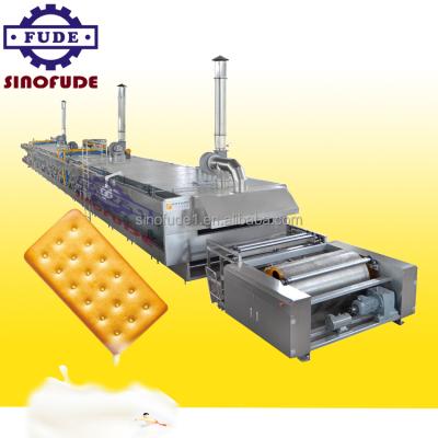 China Flour Mill China SINOFUDE Biscuit Making Machine/Biscuit Equipment Automatic Baking Processing Line/Soft Hard Biscuit Production Line Price for sale