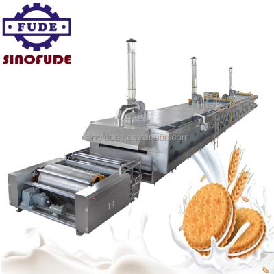 China Industrial Multifunctional Flour Mill Biscuit Biscuit Making Machine Biscuit / Soda Biscuit Soft and Hard Biscuit Making Machine for sale