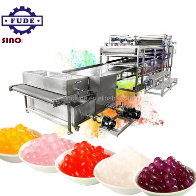 China food & Beverage Factory High Capacity Production Line Boba Bubble Tea Boba Fruit Juice Ball Popping Machine for sale