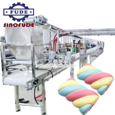 China Industrial Machinery Repair Shops Extruder&depositor Marshmallow Candy Making Machine Production Line for sale