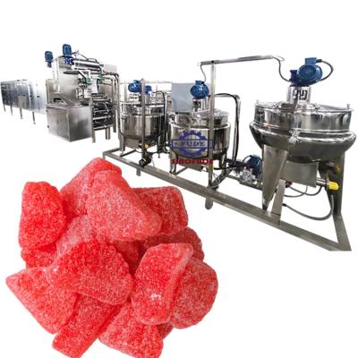 China food & Beverage Factory Sinofude Candy Packing Machine Candy Production Line Gummy Bear Production Line for sale