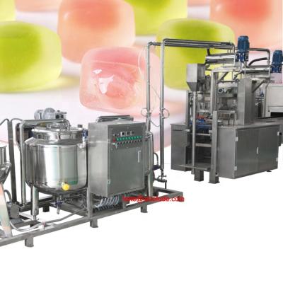 China Factory Shanghai Small Automatic Gelatin Candy Machine VITAMIN Soft Jelly Candy Depositing Soft Candy Production Line for sale