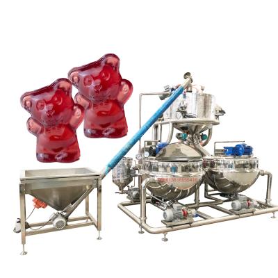 China Jelly Candy Making Machine Factory Gummy Bears Small Price Automatic Vitamin Gummy Making Machine Soft Candy Depositing Equipment for sale