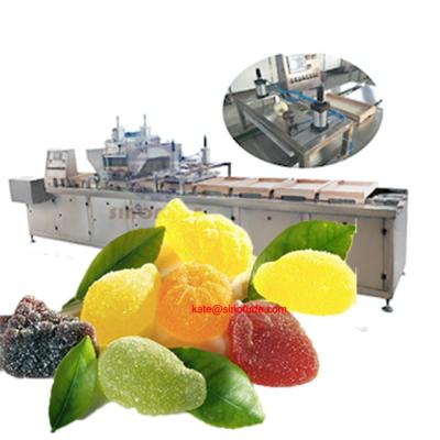 China Factory Other Snack Machines High Productivity Freezing Pectin Automatic Jelly Candy Gummy Bear Making Machine Starch Mogul Line for sale