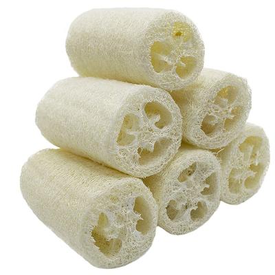 China Viable All Natural Eco Friendly Biodegradable Zero Waste Sustainable Eco Friendly Cylinder Loofah Sponge for sale