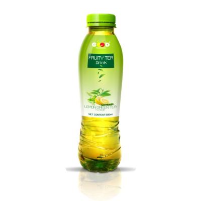 China Tea drinks 500ml PET te bottle bebida ice tea drink fruit flavor china factory for sale