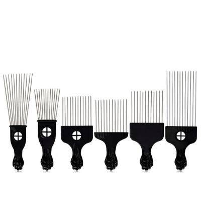 China Salon Amazon Barber Headed Tail Oil Head Comb Plastic Needle Hair Comb for sale