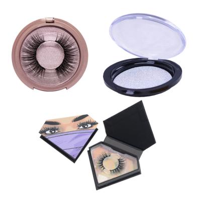 China Wholesale Decoration False Eyelashes With Individual Packaging Female Eye Lash Box Case Extension for sale