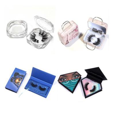 China New Decoration Individual Eye Lashes Box Eyelash Wholesale Seller Customized Boxes for sale