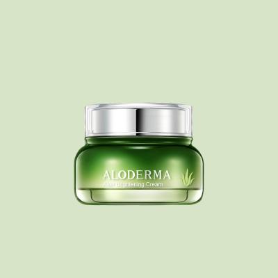 China USA Aloderma Aloe Vera Brightening Facial Cream Whitening |50g Skin Care Organic Deep Soothing Face Cream, Moisturizing Facial Cream for sale