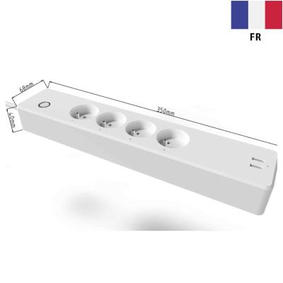 China Residential / General Purpose WiFi Smart Multi Outlets France Type Multi Socket for sale