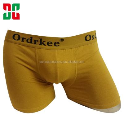 China Solid Men's Breathable Boxers Hot Custom Cotton Short Pants for sale