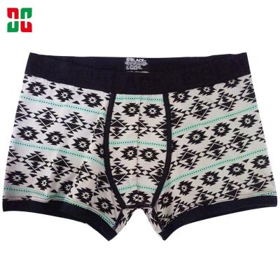 China Brand Image Breathable Cotton Spandex Custom Boxers Briefs Men's Sexy Underwear for sale