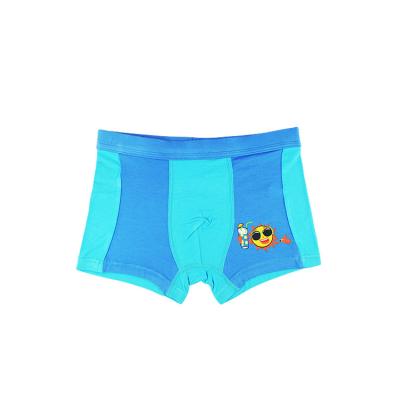 China Wholesale Antibacterial Cute Summer Antibacterial Underwear Baby Boxers Baby Boy Cartoon Soft Children's Briefs for sale