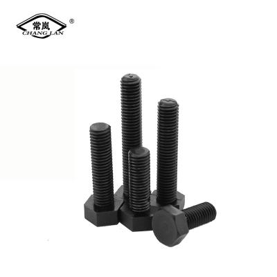 China Sale High Tensile Carbon Steel 933 Din 10.9 Din 931 Hex Bolts for sale